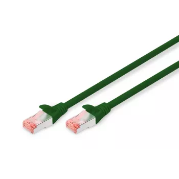 DIGITUS καλώδιο patch χάλκινος αγωγός - CAT6 - S/FTP - Snagless - 3m - πράσινο