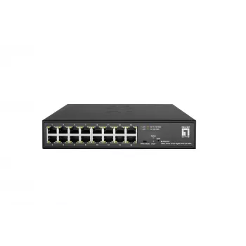Managed Switch LevelOne Hilbert 10 ιντσών 16-Port Gigabit Smart Lite Switch