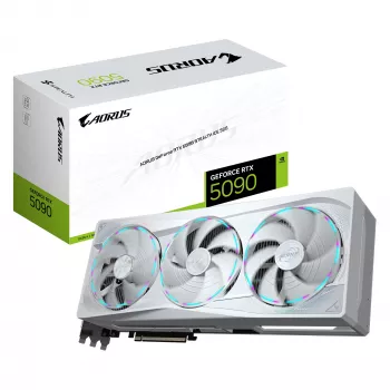 Κάρτα γραφικών GIGABYTE AORUS GeForce RTX 5090 STEALTH ICE 32G 32GB GDDR7 512bit PCI-E 5.0 2655MHz
