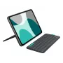 Θήκη-πληκτρολόγιο Logitech Flip Folio QWERTZ Γερμανικό για iPad Pro/Air 11 ιντσών, Bluetooth, γραφίτης, μπαταρία 90 mAh