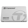 TRANSCEND SSD 370 128GB 2.5in SATA Ill 6gb/s Mlc Θήκη αλουμινίου