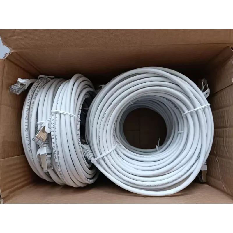 Equip Cat.6 S/FTP Patch Καλώδιο, 10,0 m, Λευκό, 9 τεμ./Σετ