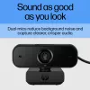 HP 435 FHD κάμερα web (77B10AA), 2 MP, 1920 x 1080, 30 fps, USB-A 2.0, αυτόματη εστίαση, κάλυμμα απορρήτου, διπλά μικρόφωνα, μαύρο