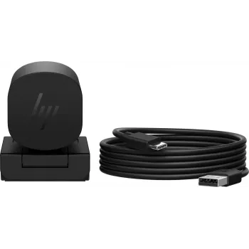 HP 965 4K Streaming Webcam, 8 MP, 3840 x 2160 Pixel, Full HD, 60 fps, 1280x720@30fps, 1280x720@60fps, 1920x1080@30fps, 1920x1080@60fps, 3840x2160@30fps, USB
