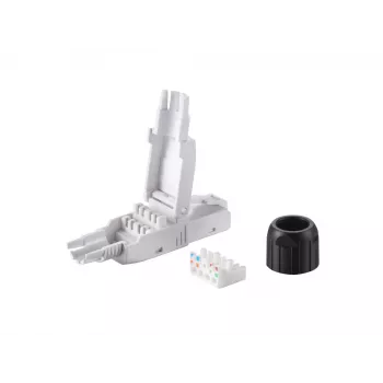 Equip Cat.6A Βύσμα RJ45 χωρίς εργαλεία, Σετ 5 τεμαχίων