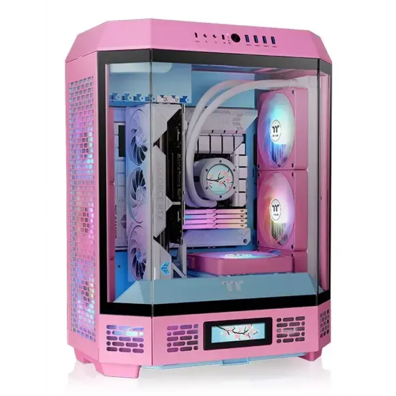 Κουτί PC Thermaltake Tower 600 Midi Tower ροζ