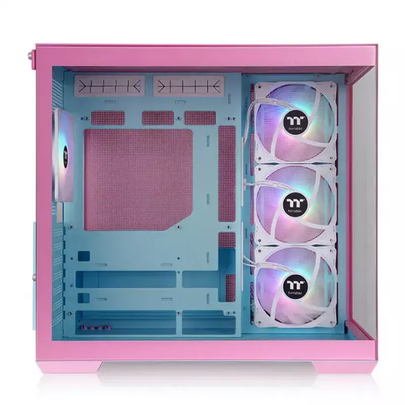 Κουτί PC Thermaltake View 380 TG ARGB Midi Tower λευκό