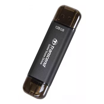 TRANSCEND Esd310c - 128GB φορητός SSD - USB Type-A / USB Type-C