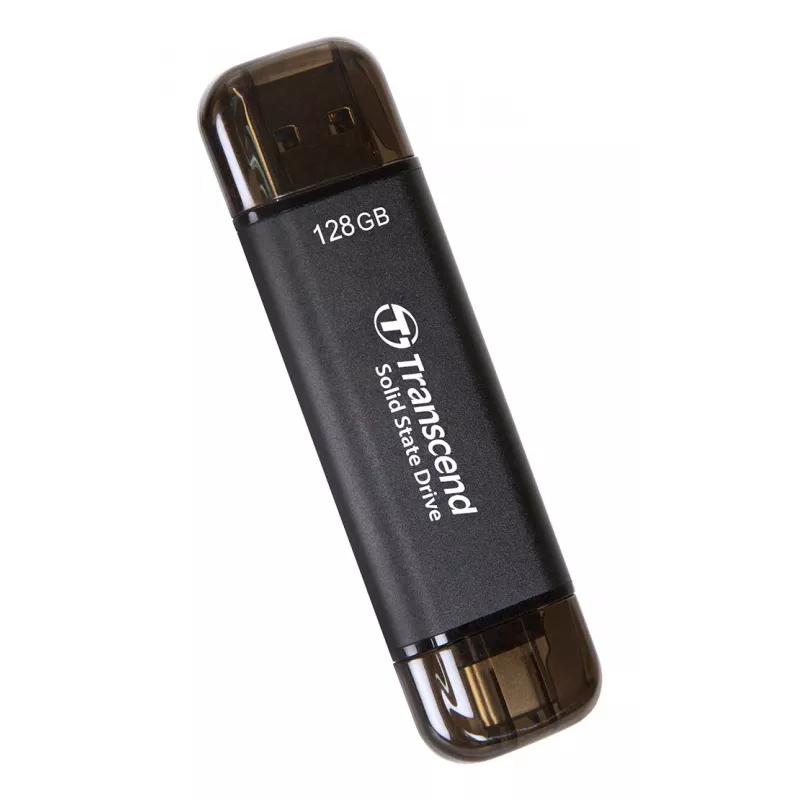TRANSCEND Esd310c - 128GB φορητός SSD - USB Type-A / USB Type-C