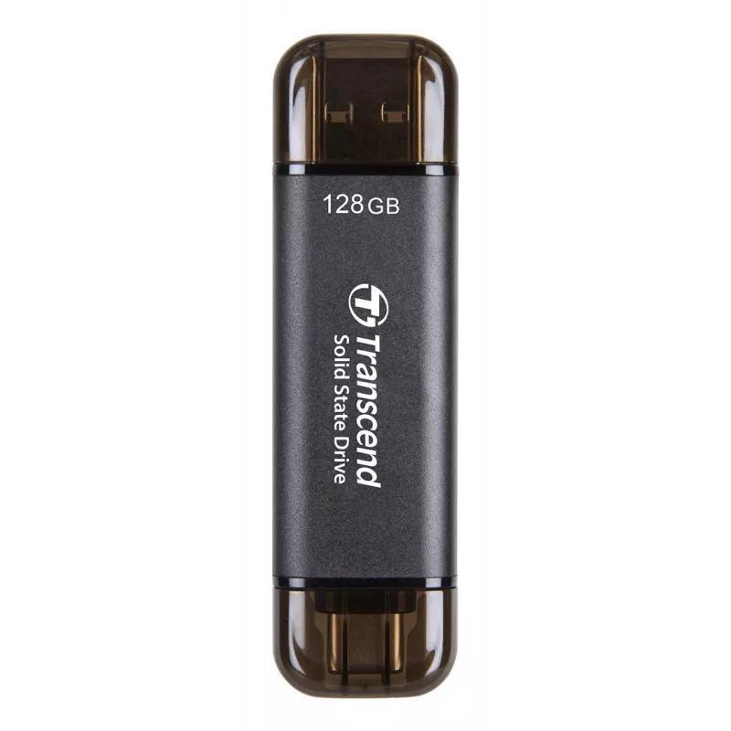 TRANSCEND Esd310c - 128GB φορητός SSD - USB Type-A / USB Type-C