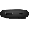 DELL DA225 Ενσύρματο USB 3.2 Gen 1 (3.1 Gen 1) Type-C Μαύρο