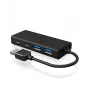 ICY BOX IB-HUB1426-U3 USB 3.2 Gen 1 (3.1 Gen 1) Type-A 5000 Mbit/s Μαύρο