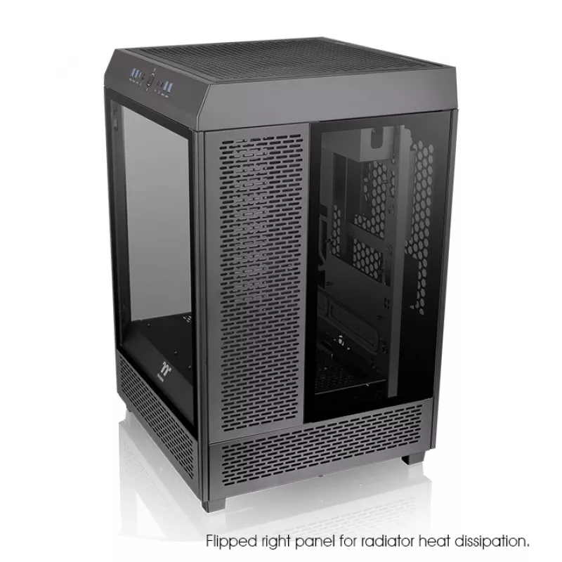THERMALTAKE Κουτί Mid Tower - The Tower 500 - Μαύρο