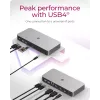 ICY BOX 10-in-1 USB4 Type-C Docking Station με διπλή έξοδο βίντεο