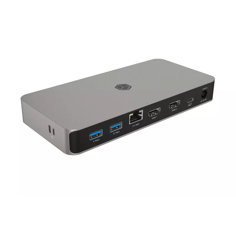 ICY BOX 10-in-1 USB4 Type-C Docking Station με διπλή έξοδο βίντεο