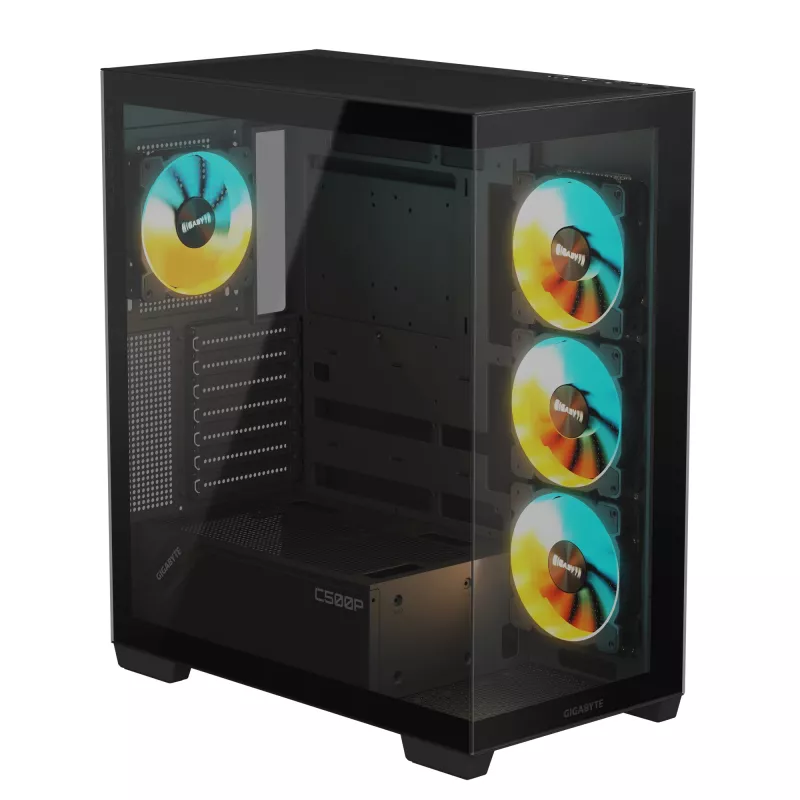 GIGABYTE C500 PANORAMIC STEALTH Midi Tower μαύρο