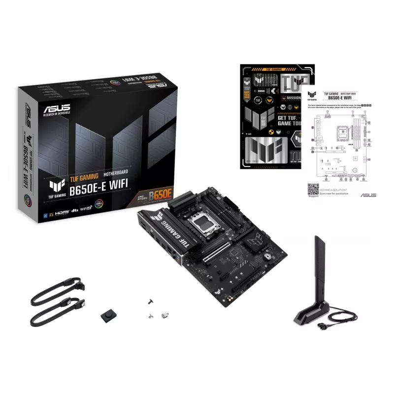 ASUS TUF GAMING B650E-E WIFI AMD B650 Socket AM5 ATX