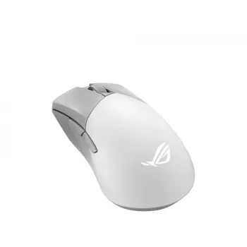 Ποντίκι gaming ASUS ROG Gladius III Wireless Aimpoint White δεξιόχειρων RF Wireless + Bluetooth + USB Type-A Οπτικό 36000 DPI