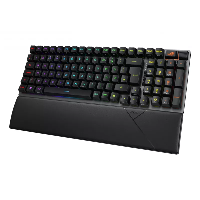 ASUS ROG Strix Scope II 96 RX Wireless πληκτρολόγιο Gaming USB + RF Wireless + Bluetooth μαύρο