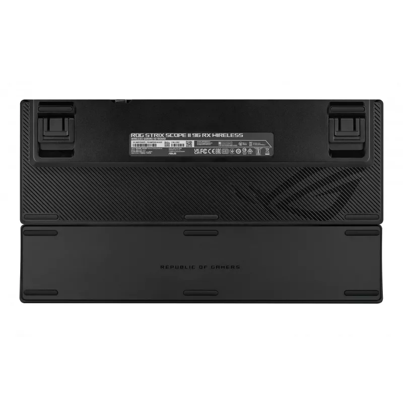 ASUS ROG Strix Scope II 96 RX Wireless πληκτρολόγιο Gaming USB + RF Wireless + Bluetooth μαύρο