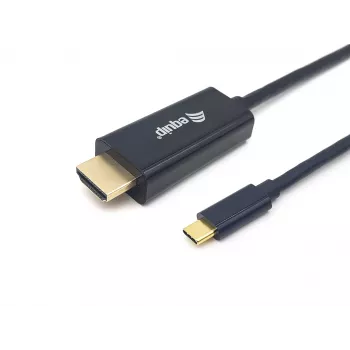 Equip καλώδιο USB-C σε HDMI, M/M, 2,0 m, 4K/30Hz, 2 m, USB Type C, HDMI Type A (Standard), βύσμα αρσενικό, βύσμα αρσενικό, ευθύ