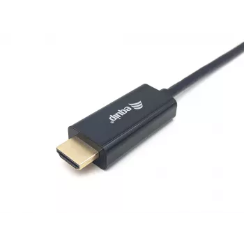 Equip καλώδιο USB-C σε HDMI, M/M, 2,0 m, 4K/30Hz, 2 m, USB Type C, HDMI Type A (Standard), βύσμα αρσενικό, βύσμα αρσενικό, ευθύ