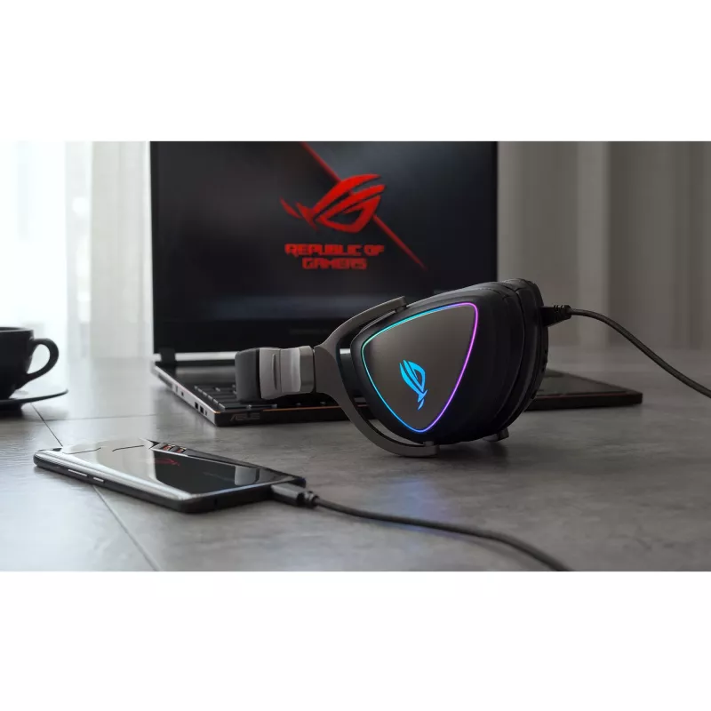ASUS ROG Delta ακουστικά ενσύρματα Gaming μαύρο