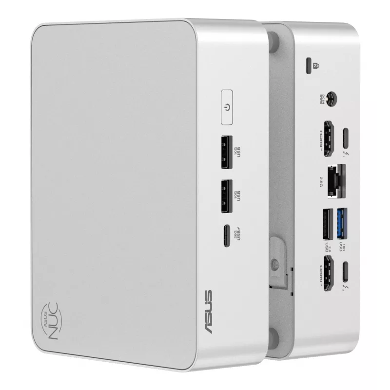ASUS NUC 15 Pro+ RNUC15CRSU700002 ασημί 255H