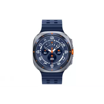 Samsung Galaxy Watch Ultra 3,81 cm (1,5 ίντσες) AMOLED 47 mm Ψηφιακό 480 x 480 Pixel Οθόνη αφής 4G ασημί Wi-Fi GPS (δορυφορικό)
