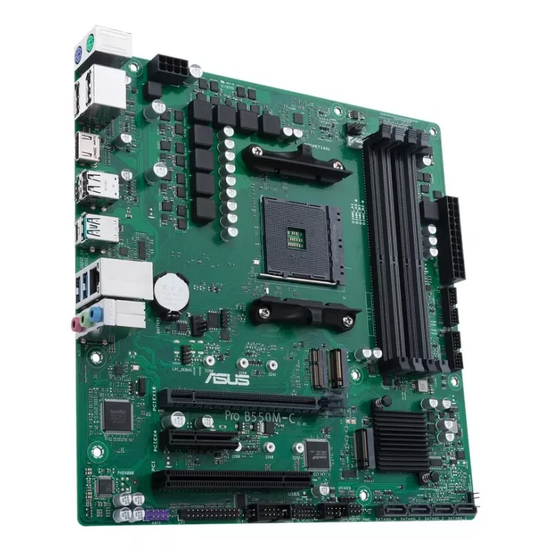 Μητρική κάρτα ASUS PRO B550M-C/CSM AMD B550 Socket AM4 micro ATX