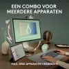 Logitech Pebble 2 Combo Ασύρματο πληκτρολόγιο ποντίκι ροζ QWERTY