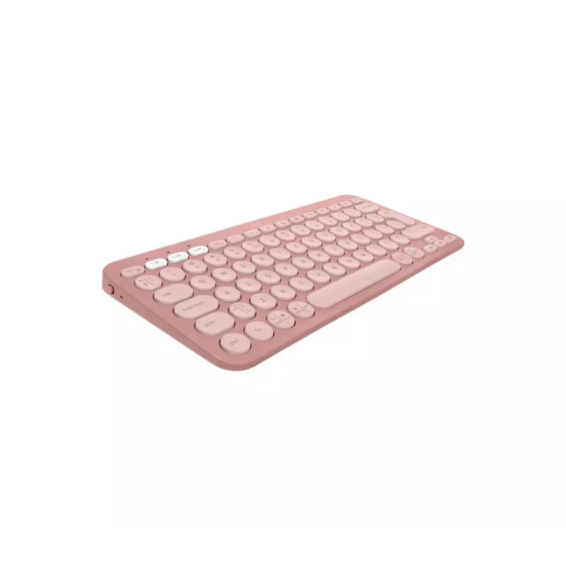Logitech Pebble 2 Combo Ασύρματο πληκτρολόγιο ποντίκι ροζ QWERTY