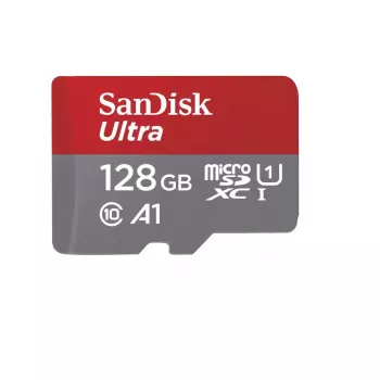 Μνήμη flash SanDisk 128 GB MicroSDXC UHS-I Class 10 SDSQUAB-128G-GN6FA