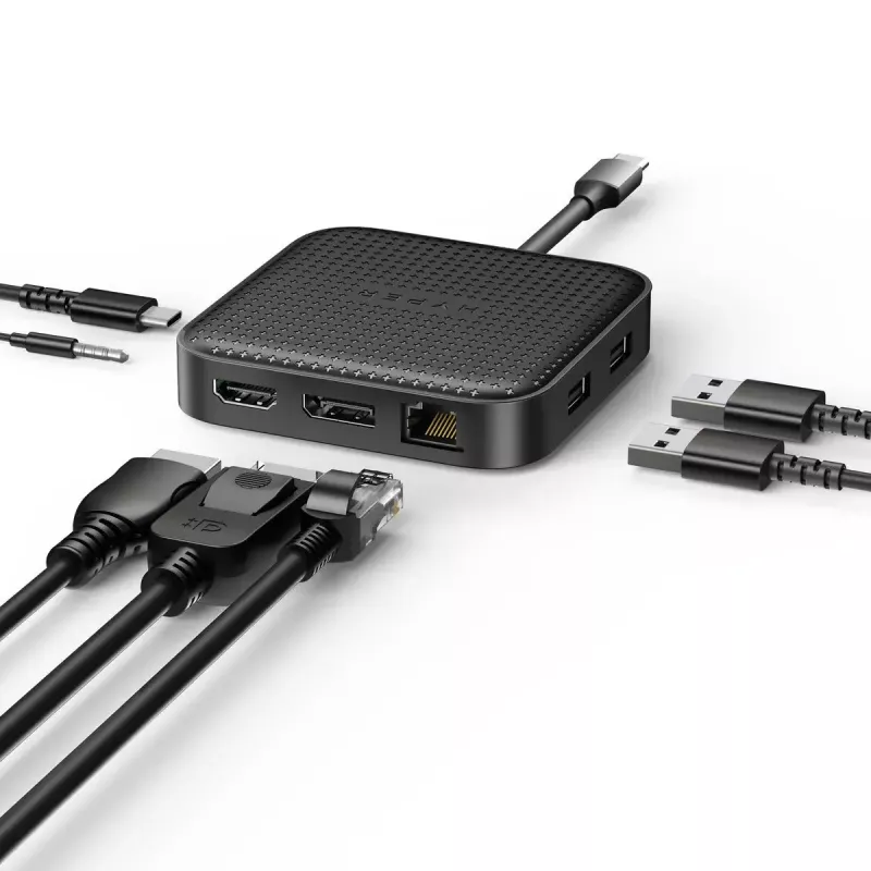 Targus HD USB4 Mobile Dock Ενσύρματο μαύρο