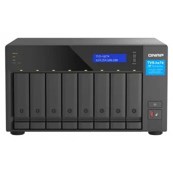 QNAP TVS-H874T-I7-32G NAS/Storage Server Tower Intel® Core™ i7 32 GB DDR4 0 TB QNAP QTS Μαύρο