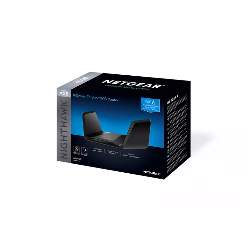 Επιτραπέζιος δρομολογητής NETGEAR Nighthawk RAX70 Tri-Band Wi-Fi 6
