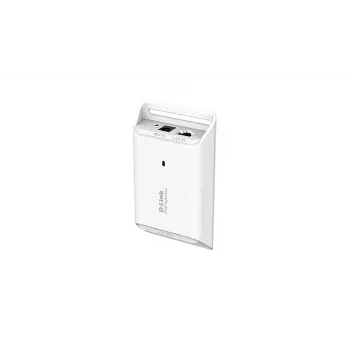 D-Link DPE-101GI injector PoE Gigabit 1 θύρας, 10/100/1000 Mbit/s, 48 V, έως 19,2 W, 100 m, λευκό