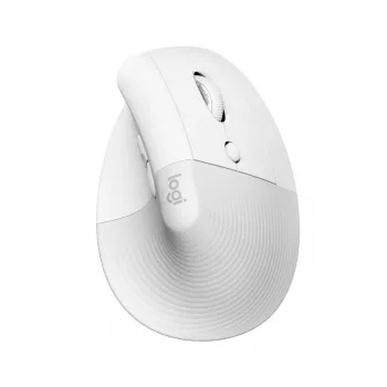 LOGITECH Wireless Mouse Lift for Business Δεξιόχειρας Off-White