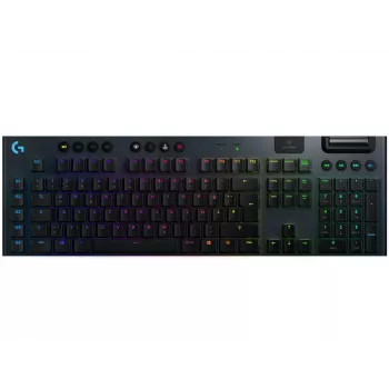 LOGITECH G915 Lightspeed Wireless RGB Μηχανικό Gaming Πληκτρολόγιο - Μαύρο - Qwertz Γερμανικό - Απτικό