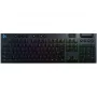 LOGITECH G915 Lightspeed Wireless RGB Μηχανικό Gaming Πληκτρολόγιο - Μαύρο - Qwertz Γερμανικό - Απτικό
