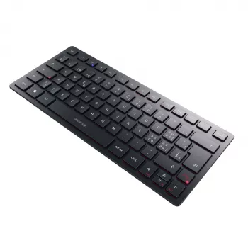 CHERRY KW 9200 MINI Πληκτρολόγιο Universal USB + RF Wireless + Bluetooth QWERTZ Ελβετικό Μαύρο