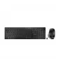 CHERRY DW 9500 SLIM Πληκτρολόγιο Ποντίκι περιλαμβάνεται Universal RF Wireless + Bluetooth QWERTY Αγγλικό Μαύρο, Γκρι