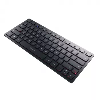 CHERRY KW 9200 MINI Πληκτρολόγιο Universal USB + RF Wireless + Bluetooth QWERTY Αγγλικό Μαύρο
