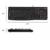 LOGITECH Πληκτρολόγιο K120 - Azerty Βελγικό