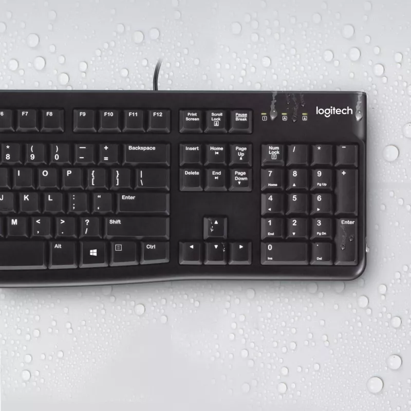 LOGITECH Πληκτρολόγιο K120 - Azerty Βελγικό