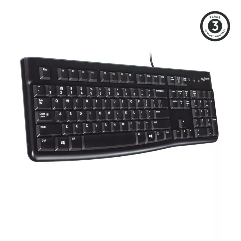 LOGITECH Πληκτρολόγιο K120 - Azerty Βελγικό