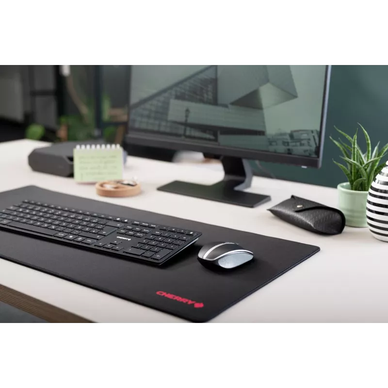 CHERRY KW 9100 SLIM Πληκτρολόγιο Universal RF Wireless + Bluetooth QWERTY Αγγλικό Μαύρο