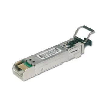 DIGITUS HP-συμβατό 1,25-Gbps-SFP-Module, έως 550 m Multimode, LC-Duplex-Βύσμα αρσενικό, 1000Base-SX, 850 nm