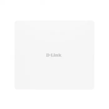 D-Link AX3000 Wi-Fi 6 Dual-Band PoE Outdoor Access Point, 2,4 GHz, 5 GHz, 3000 Mbit/s, 64-Bit WEP, 128-Bit WEP, SSID, WEP, WPA, WPA2, WPA3, 10,100,1000,2500 Mbit/s