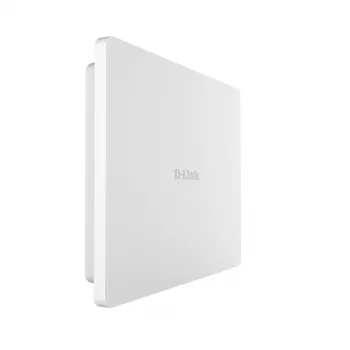 D-Link AX3000 Wi-Fi 6 Dual-Band PoE Outdoor Access Point, 2,4 GHz, 5 GHz, 3000 Mbit/s, 64-Bit WEP, 128-Bit WEP, SSID, WEP, WPA, WPA2, WPA3, 10,100,1000,2500 Mbit/s